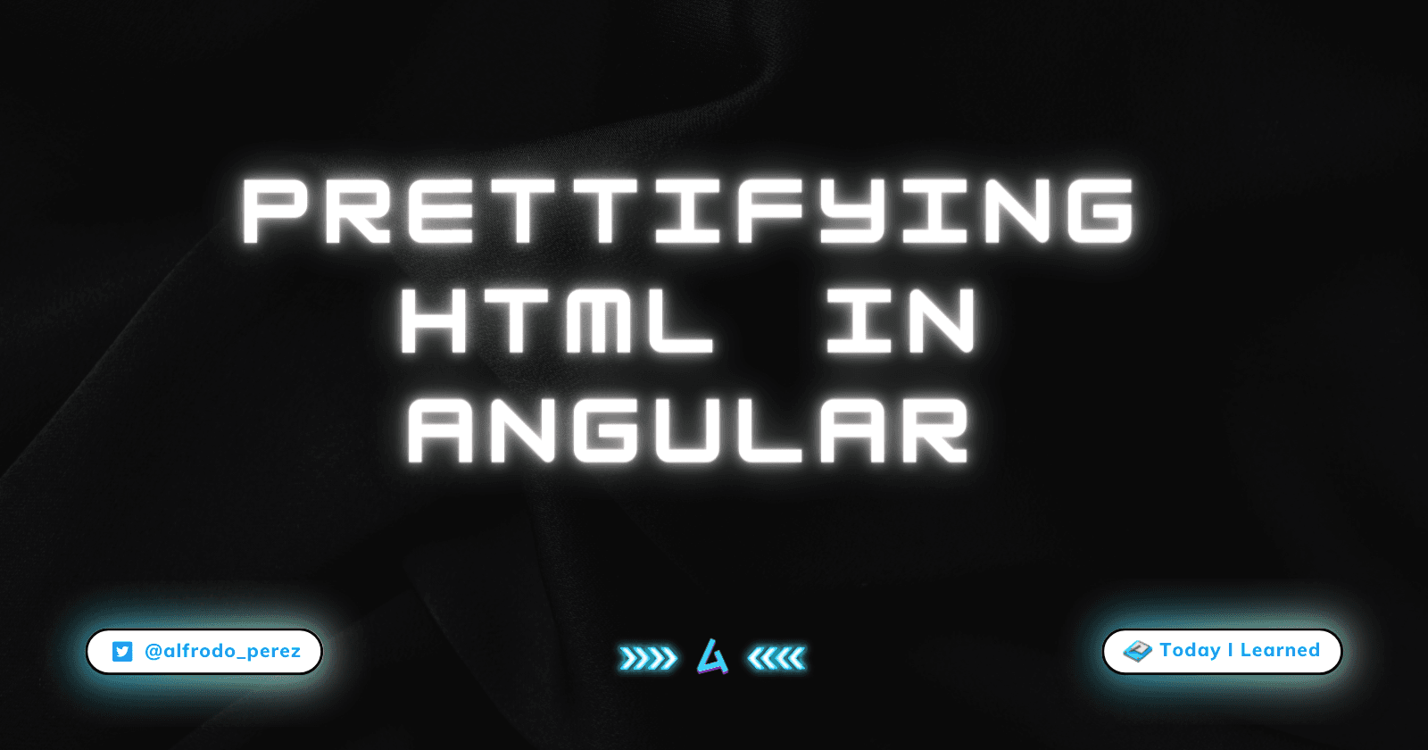 Prettifying HTML in Angular