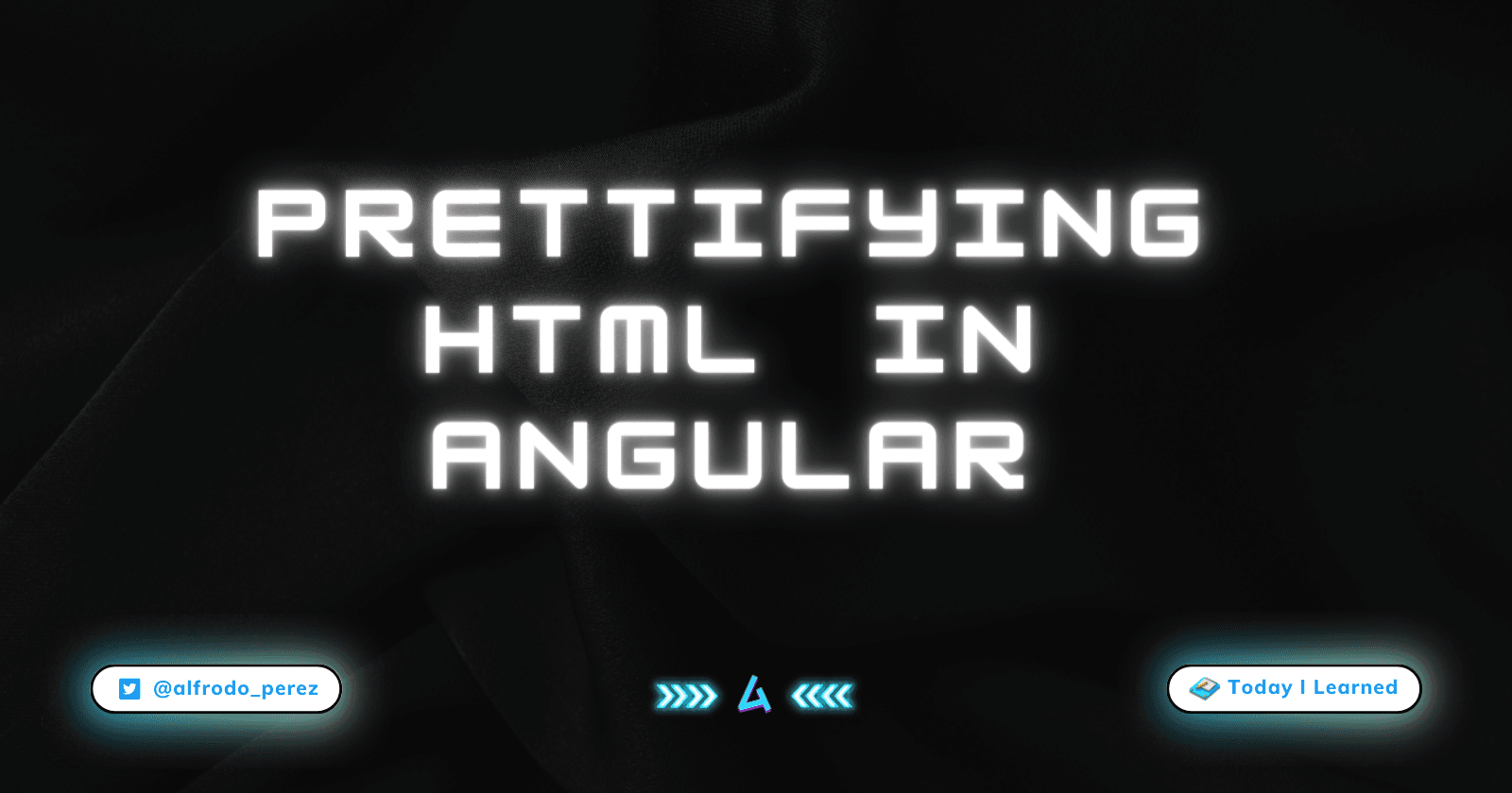 Prettifying HTML in Angular | Alfredo Perez